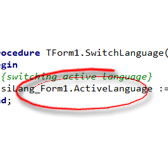 Easily switch languages at run-time