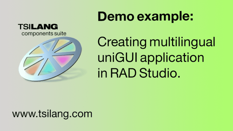 TsiLang_UniGUI_Sample_Start